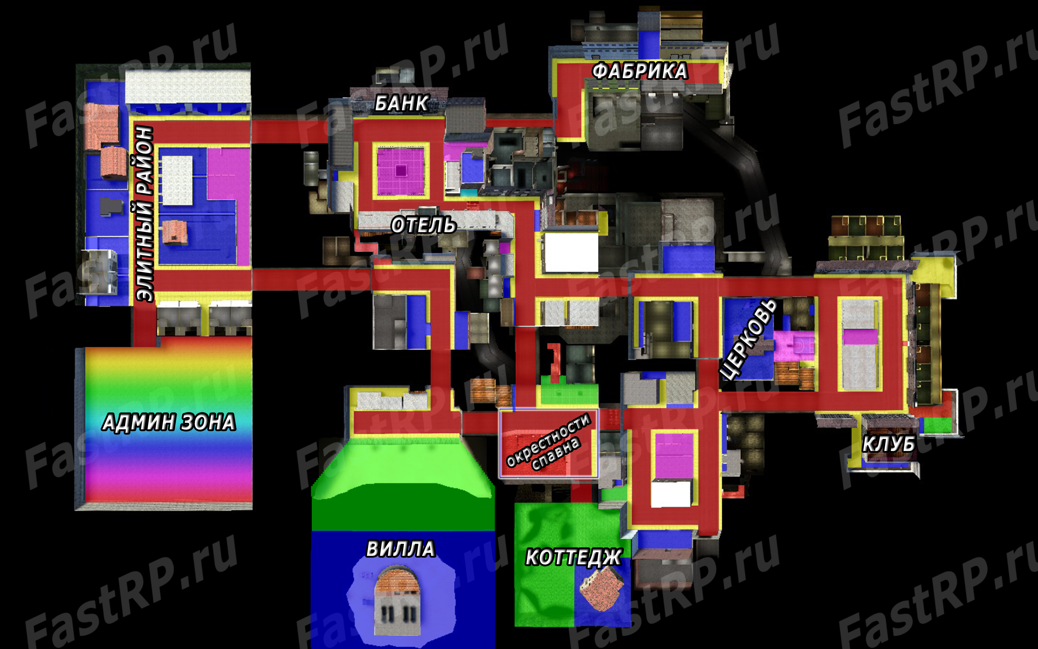 Карта строительства третьего сервера